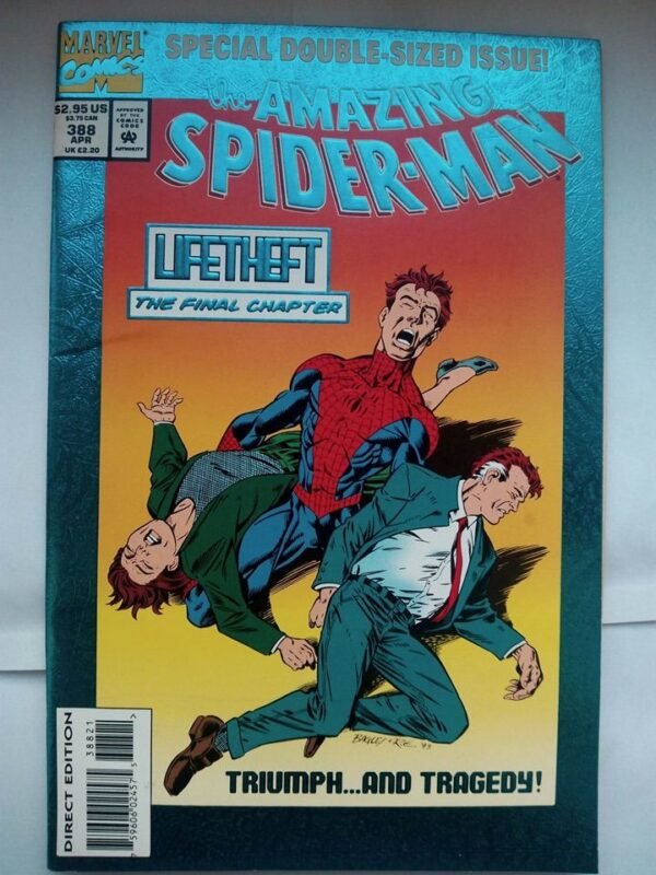 Komiks Amazing Spiderman 388 April 1988 Double Sized
