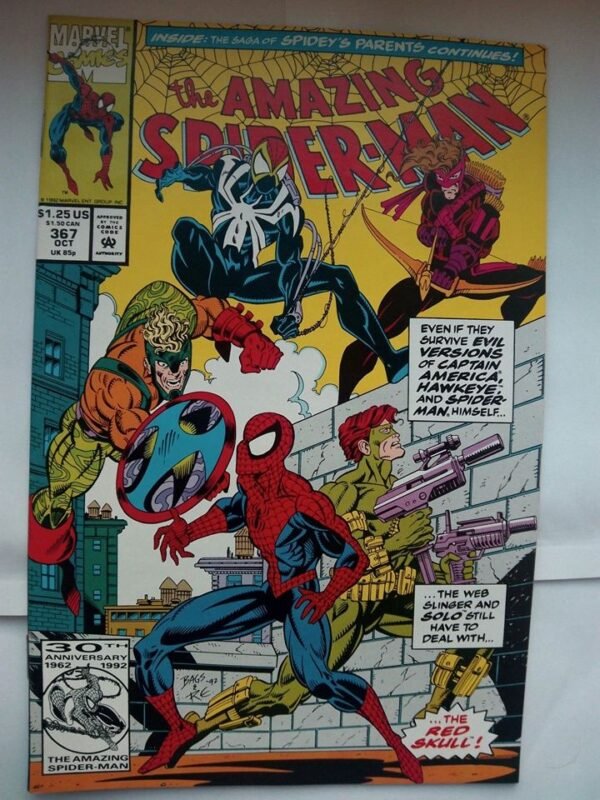 Komiks Amazing Spiderman 367 October 1992
