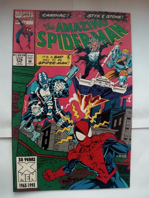 Komiks Amazing Spiderman 376 April 1993