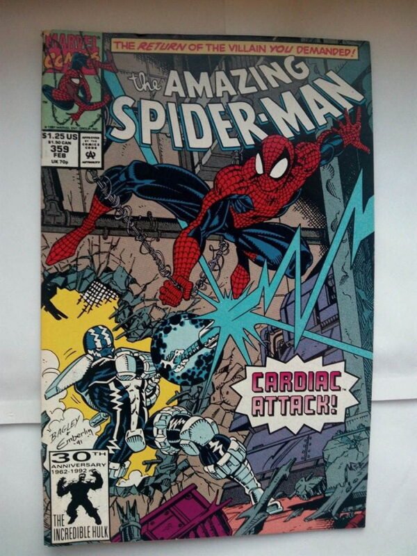 Komiks Amazing Spiderman 359 February 1991