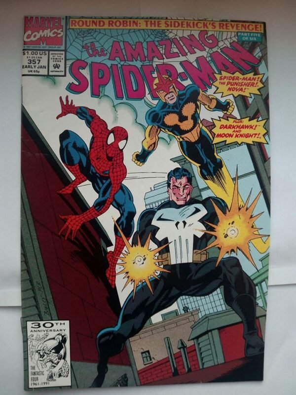 Komiks Amazing Spiderman 357 January 1991
