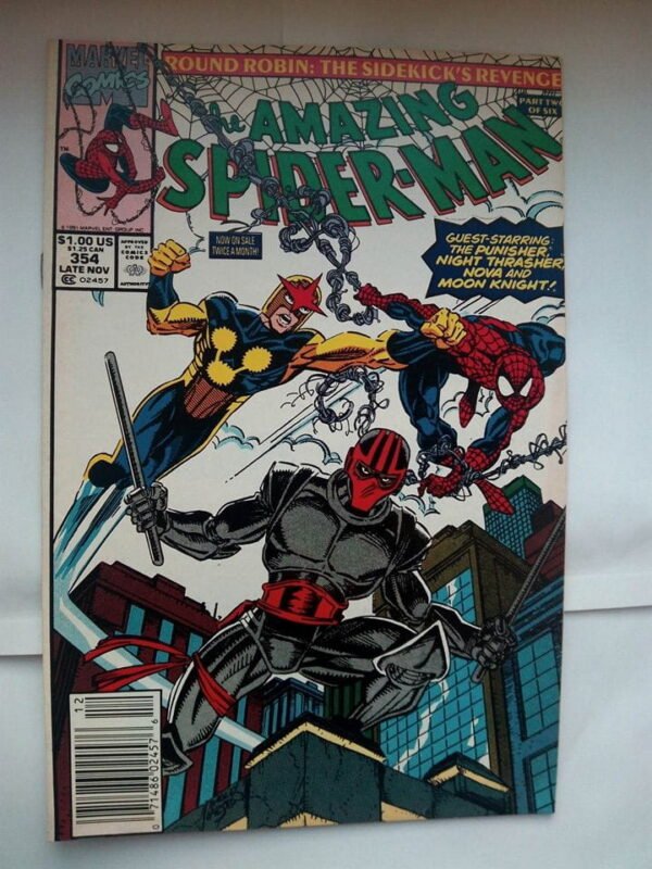 Komiks Amazing Spiderman 354 November 1991
