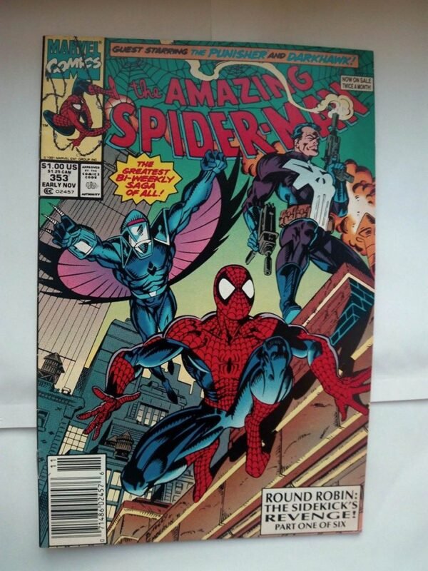 Komiks Amazing Spiderman 353 November 1991