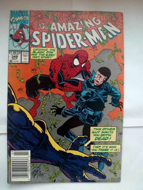 Komiks Amazing Spiderman 349 July 1991