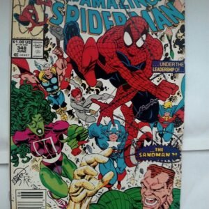 Komiks Amazing Spiderman 348 June 1991