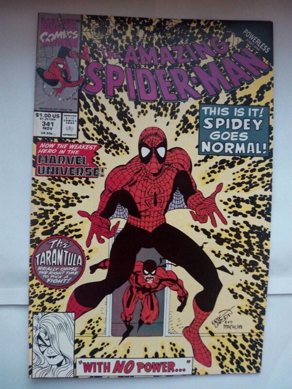 Komiks Amazing Spiderman 341 November 1990
