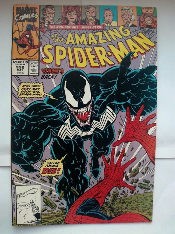 Komiks Amazing Spiderman 332 May 1990