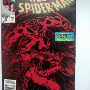 Komiks Web of Spiderman 58 December 1989