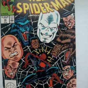 Komiks Web of Spiderman 55 October 1989