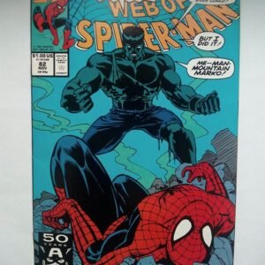 Komiks Web of Spiderman 82 November 1991