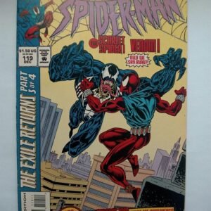 Komiks Web of Spiderman 119 December 1994