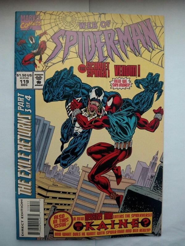 687.jpg Komiks Web of Spiderman 119 December 1994