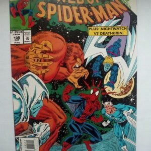 Komiks Web of Spiderman 105 October 1993
