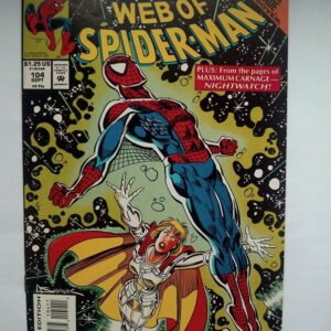 Komiks Web of Spiderman 104 September 1993