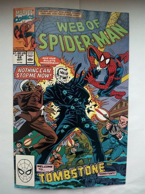 693.jpg Komiks Web of Spiderman 68 September 1990