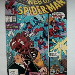 Komiks Web of Spiderman 65 June 1990