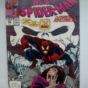 Komiks Web of Spiderman 63 April 1990