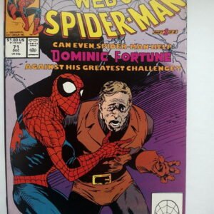 Komiks Web of Spiderman 71 December 1990