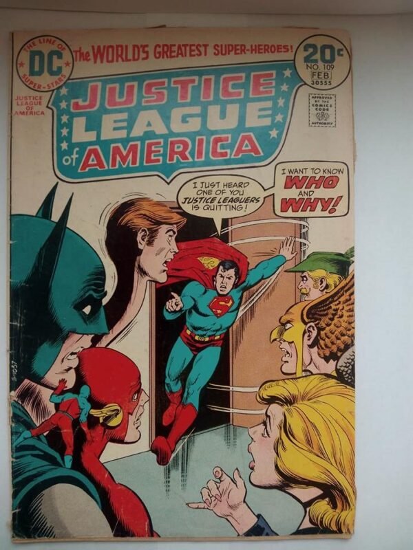 Komiks Worlds Finest 109 February 1974
