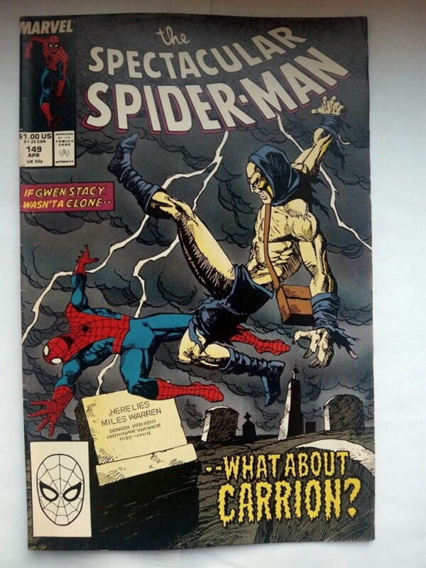 Komiks Spectacular Spiderman 149 April 1989