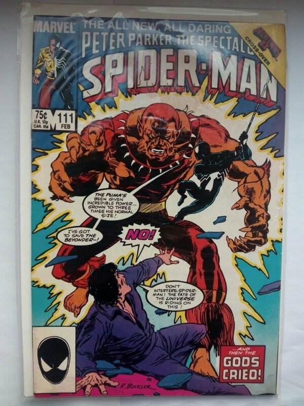 Komiks Spectacular Spiderman 111 February 1986