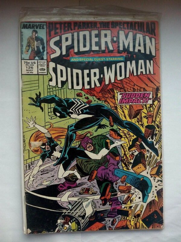 Komiks Spectacular Spiderman 126 May 1987