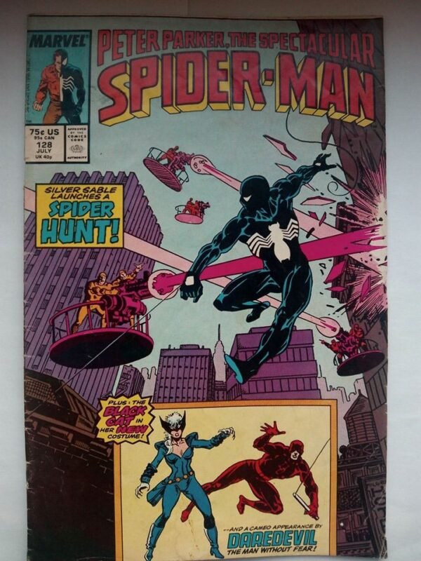 Komiks Spectacular Spiderman 128 July 1987