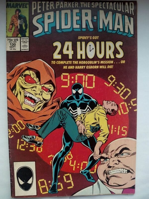 Komiks Spectacular Spiderman 130 September 1987