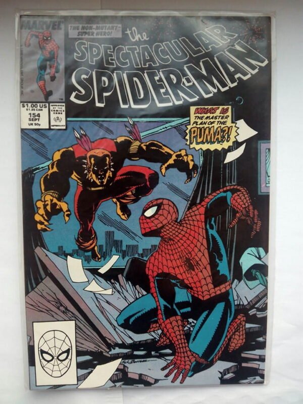 Komiks Spectacular Spiderman 154 September 1989