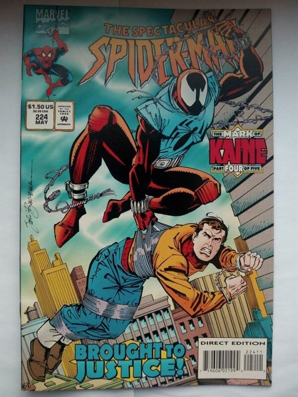 Komiks Spectacular Spiderman 224 May 1995