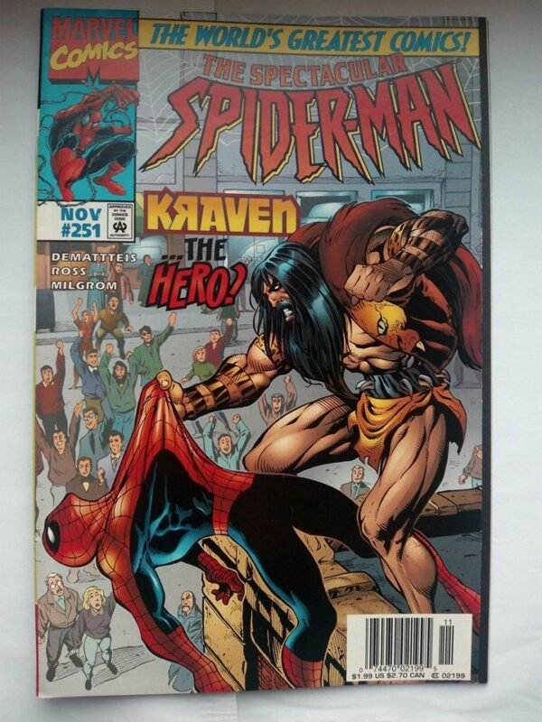 Komiks Spectacular Spiderman 251 November 1997