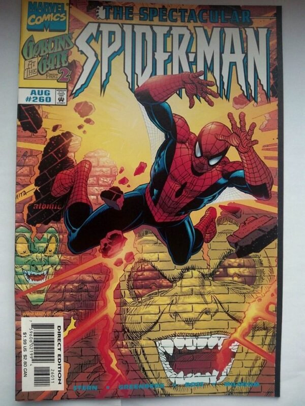 Komiks Spectacular Spiderman 260 August 1998