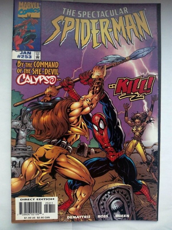 Komiks Spectacular Spiderman 253 January 1998