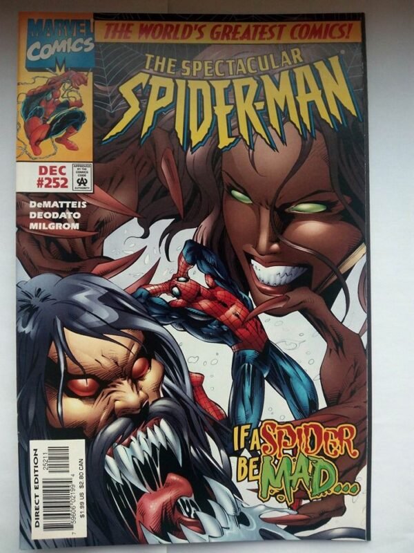 Komiks Spectacular Spiderman 252 December 1997