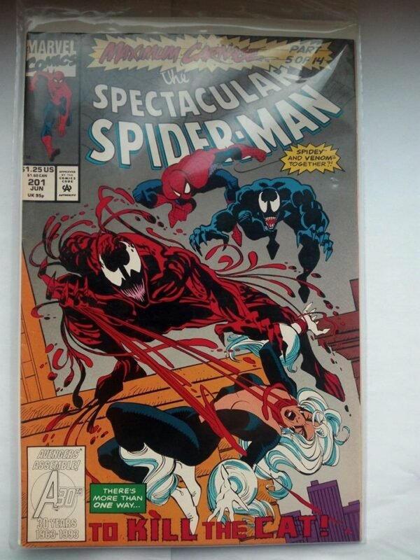Komiks Spectacular Spiderman 201 June 1993
