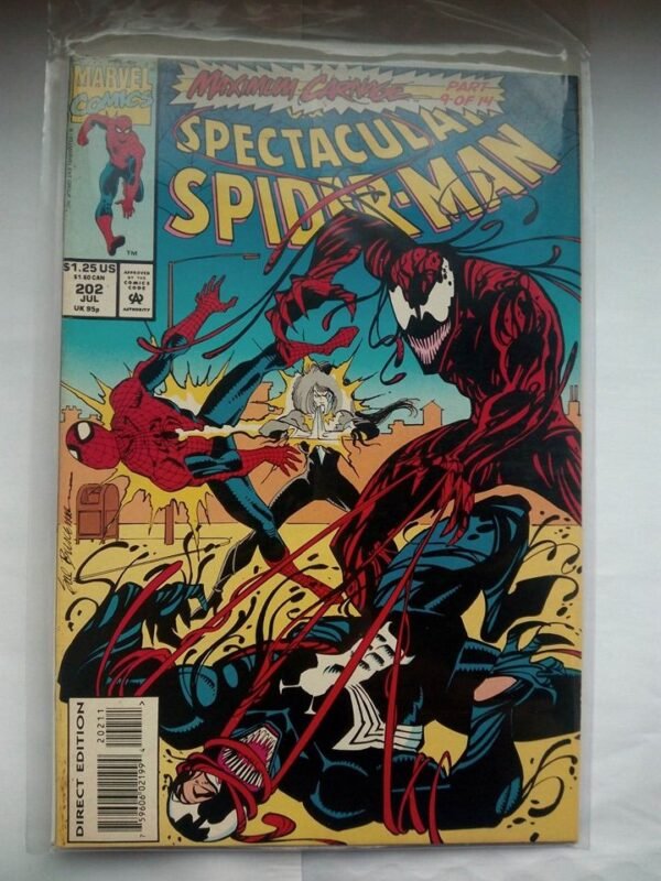 Komiks Spectacular Spiderman 202 July 1993