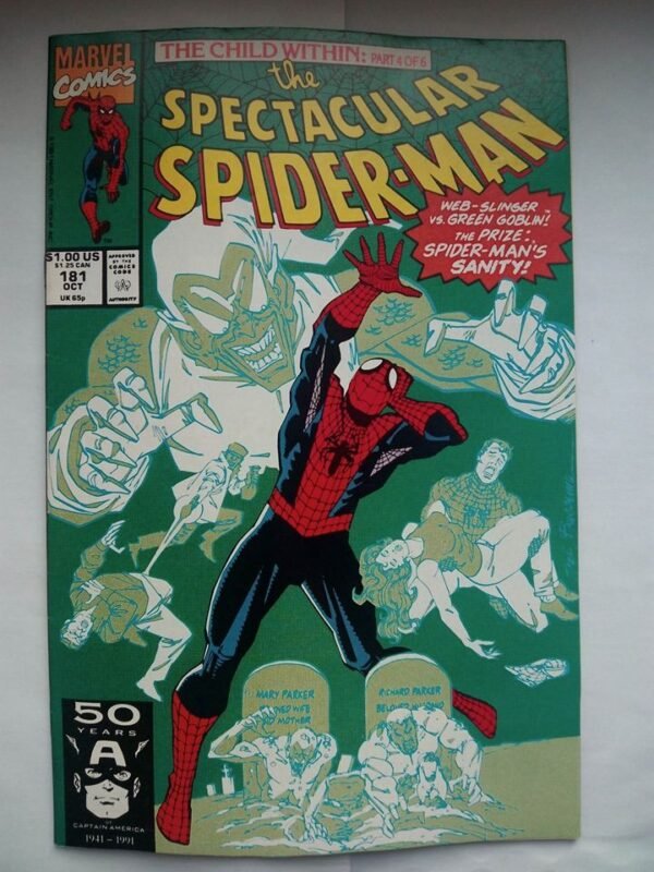 Komiks Spectacular Spiderman 181 October 1991