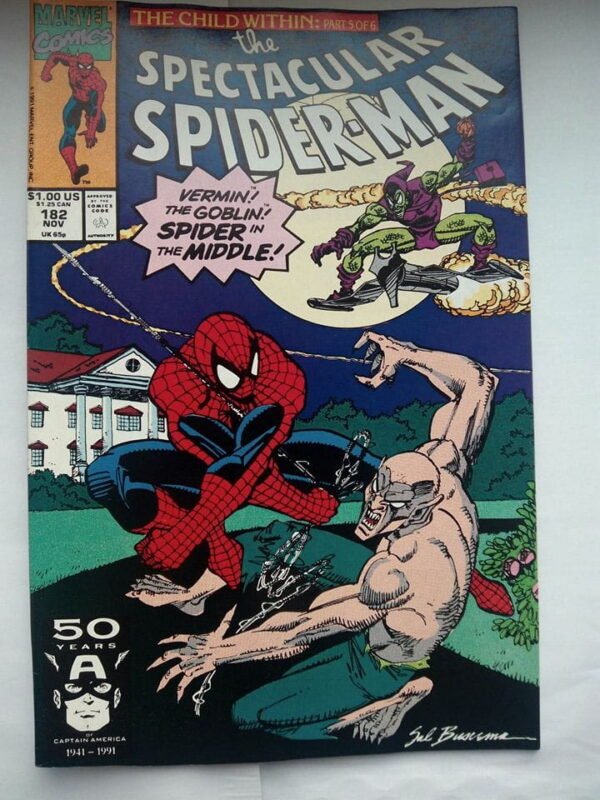 Komiks Spectacular Spiderman 182 November 1991