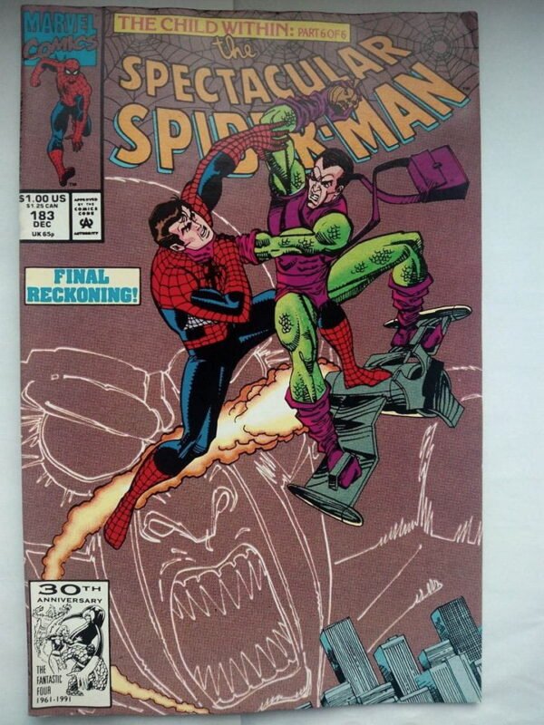 Komiks Spectacular Spiderman 183 December 1991