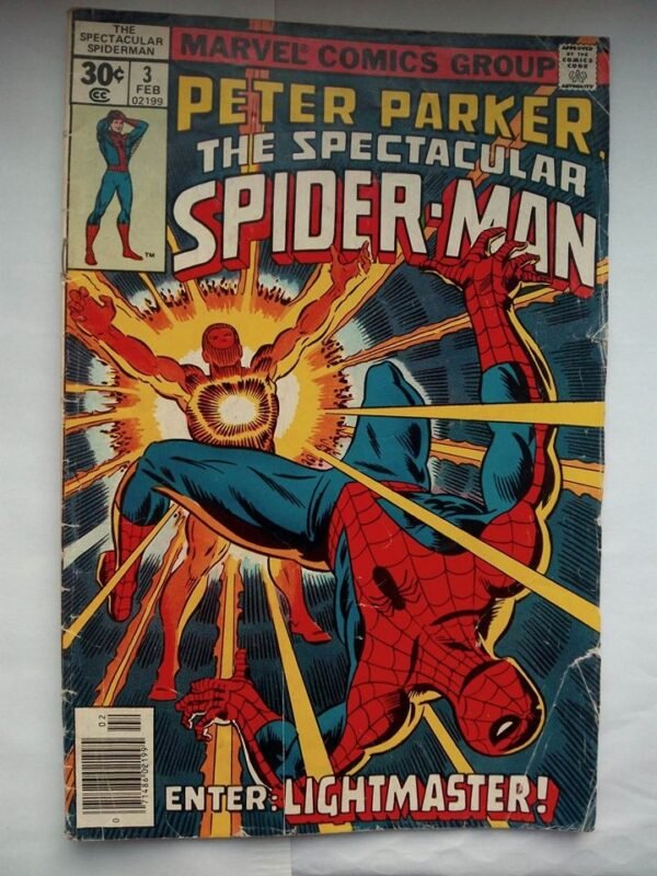 Komiks Spectacular Spiderman 3 February 1977