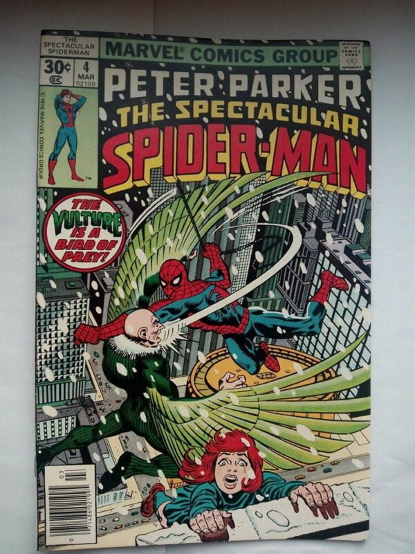 Komiks Spectacular Spiderman 4 March 1977