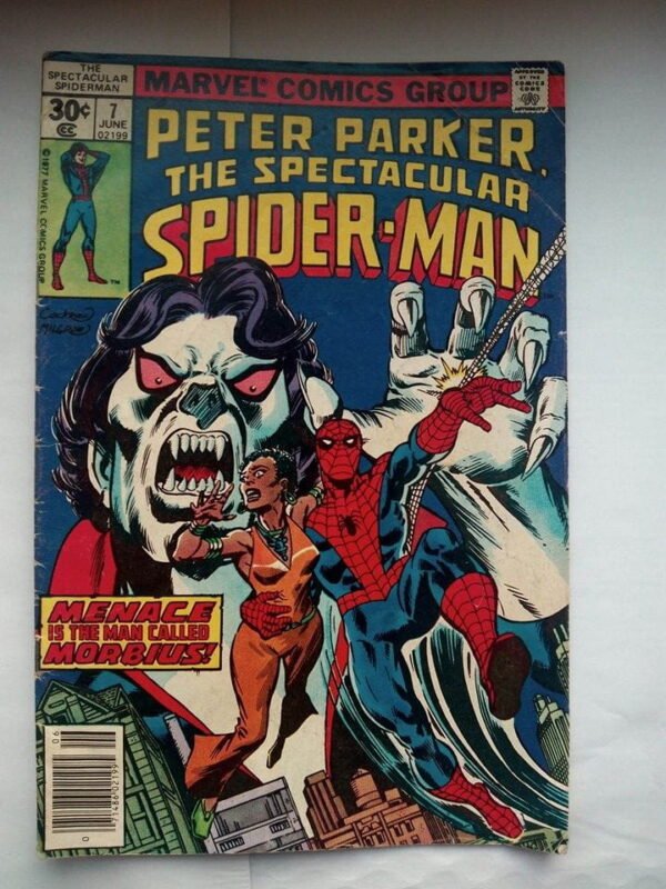 Komiks Spectacular Spiderman 7 June 1977