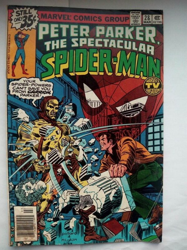 Komiks Spectacular Spiderman 28 March 1978
