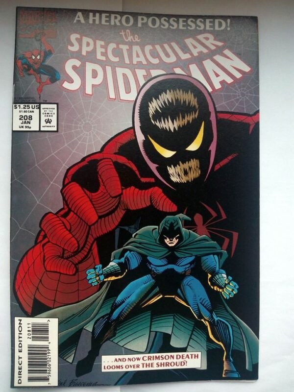 Komiks Spectacular Spiderman 208 January 1994