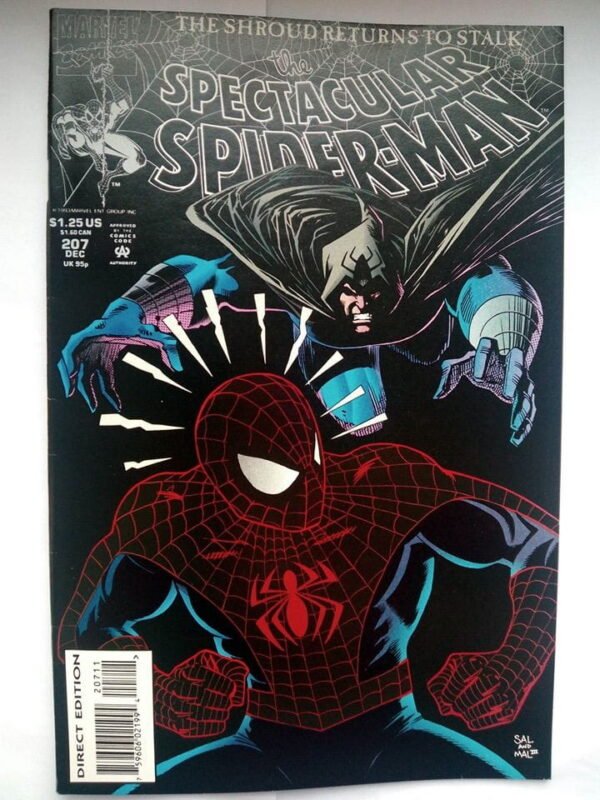 Komiks Spectacular Spiderman 207 December 1993