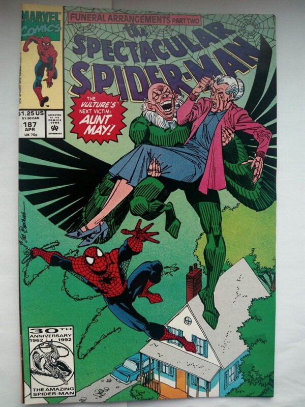 Komiks Spectacular Spiderman 187 April 1992
