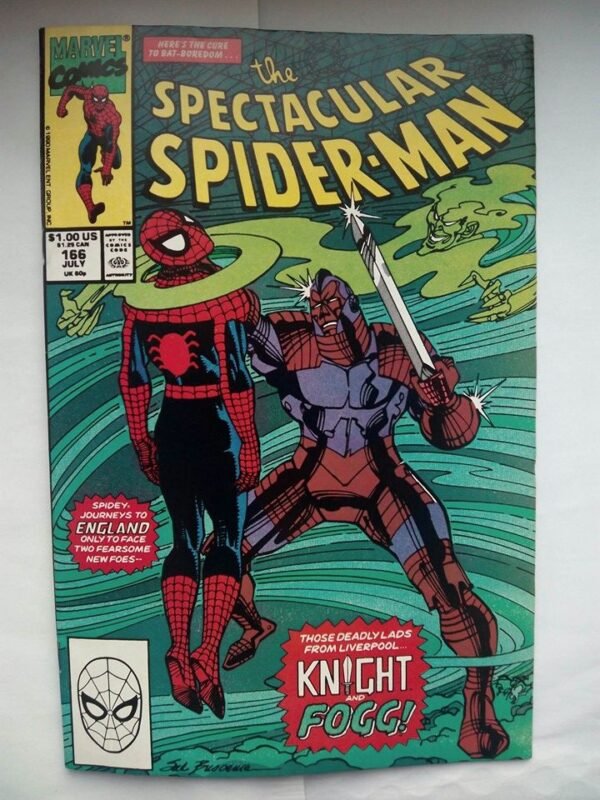 Komiks Spectacular Spiderman 166 July 1992