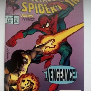 Komiks Spectacular Spiderman 212 May 1994 + Karty w Ĺ›rodku
