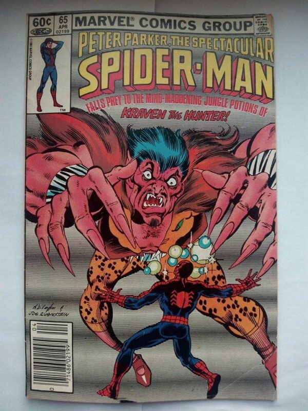 Komiks Spectacular Spiderman 65 April 1982