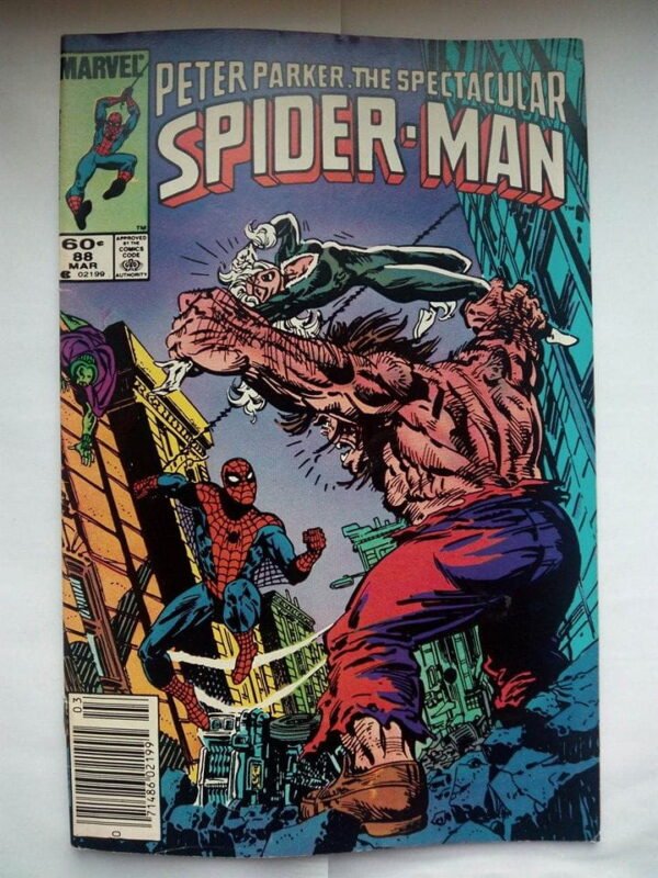 Komiks Spectacular Spiderman 88 March 1984